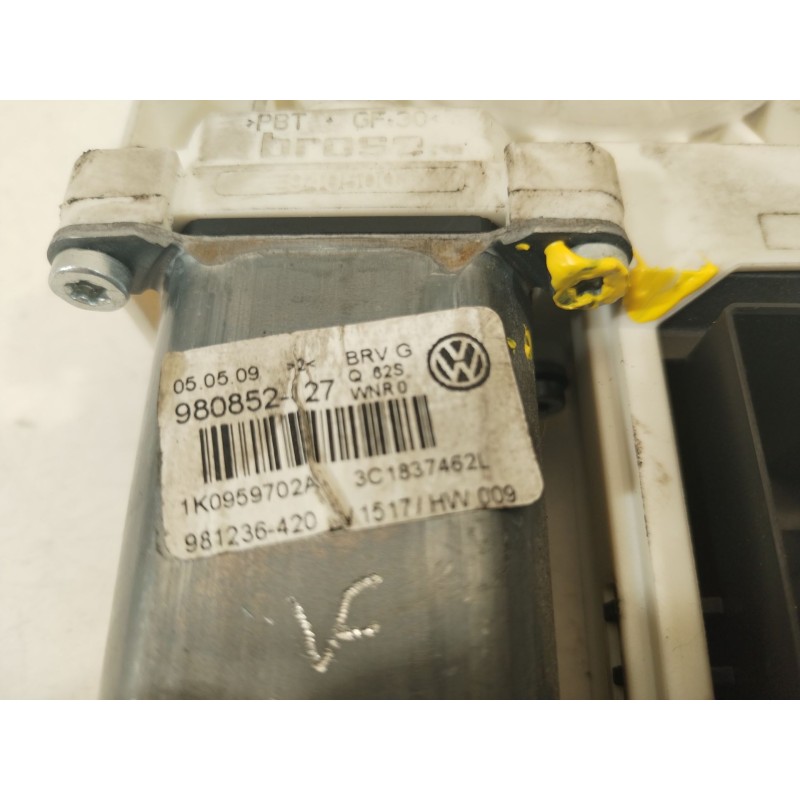 Recambio de motor elevalunas delantero derecho para volkswagen passat b6 (3c2) 2.0 tdi referencia OEM IAM 1K0959702AC  