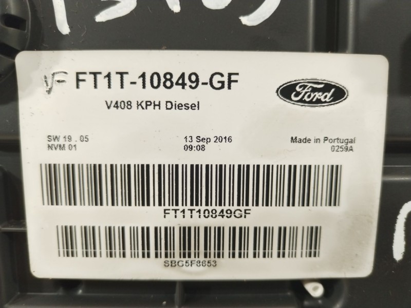 Recambio de cuadro instrumentos para ford transit connect monospace 1.5 tdci referencia OEM IAM FT1T10849GF  