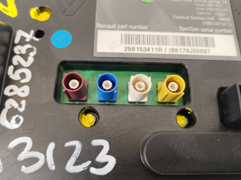 Recambio de sistema navegacion gps para renault megane iii berlina 5 p business referencia OEM IAM 259153411R  