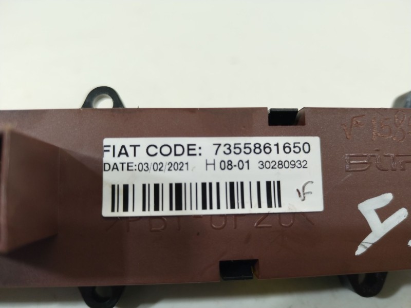 Recambio de warning para peugeot boxer furgoneta 2.2 bluehdi 140 referencia OEM IAM 7355861650  