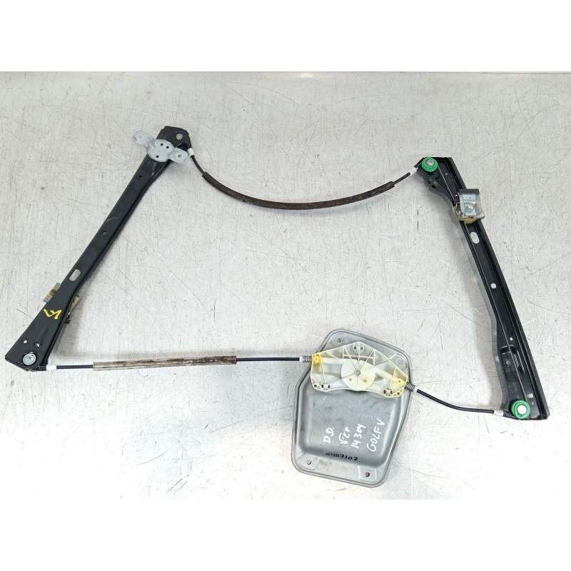 Recambio de elevalunas delantero derecho para volkswagen golf v (1k1) 1.9 tdi referencia OEM IAM 1K3837462B 1K0959792J 1K4837402