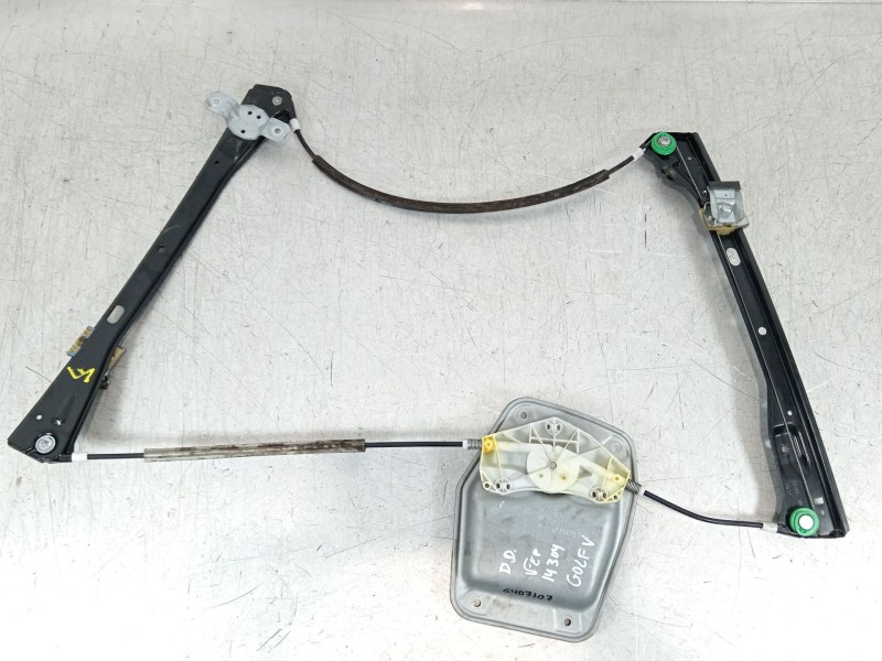 Recambio de elevalunas delantero derecho para volkswagen golf v (1k1) 1.9 tdi referencia OEM IAM 1K3837462B 1K0959792J 1K4837402