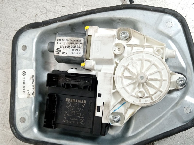 Recambio de elevalunas delantero derecho para volkswagen golf vi variant (aj5) advance referencia OEM IAM 1K5837462B 1K0959792P 