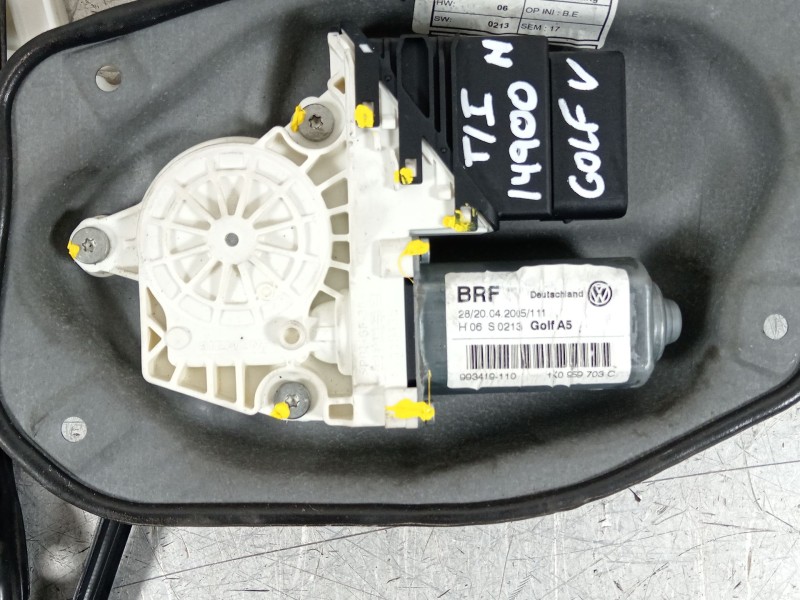 Recambio de elevalunas trasero izquierdo para volkswagen golf v (1k1) 1.9 tdi referencia OEM IAM 1K4839461A 1K0959703C 