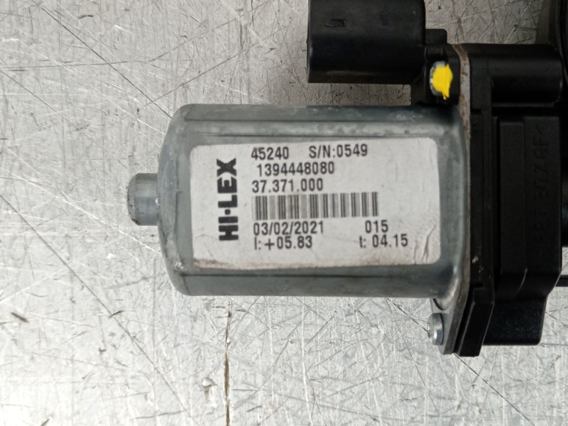 Recambio de elevalunas delantero derecho para peugeot boxer furgoneta 2.2 bluehdi 140 referencia OEM IAM 1394448080  