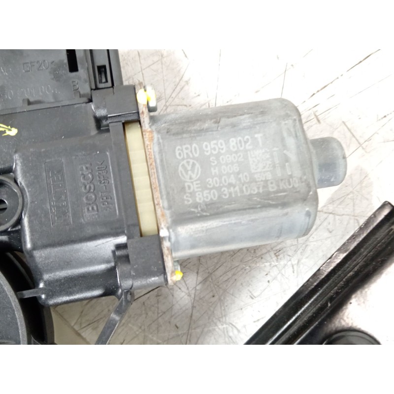 Recambio de elevalunas delantero derecho para volkswagen polo v (6r1, 6c1) 1.6 tdi referencia OEM IAM 6R4837462D 6R0959802T 