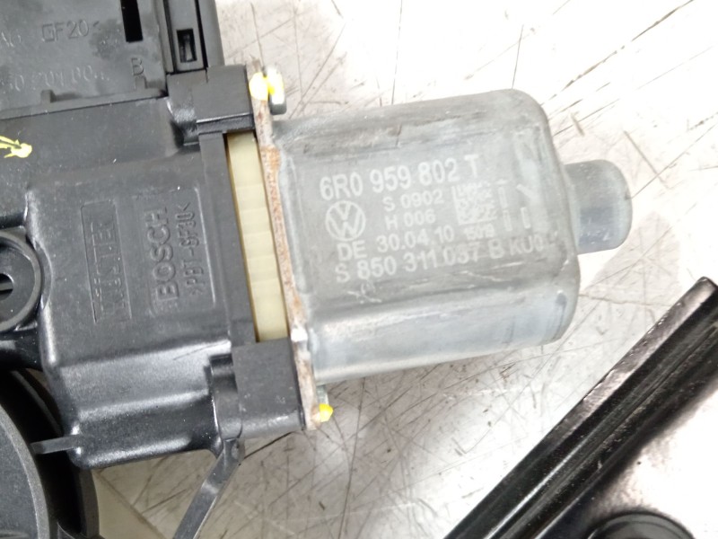 Recambio de elevalunas delantero derecho para volkswagen polo v (6r1, 6c1) 1.6 tdi referencia OEM IAM 6R4837462D 6R0959802T 