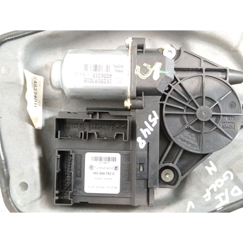 Recambio de elevalunas delantero izquierdo para volkswagen golf v (1k1) 1.9 tdi referencia OEM IAM 1K3837461A 1K0959793C 1K09597