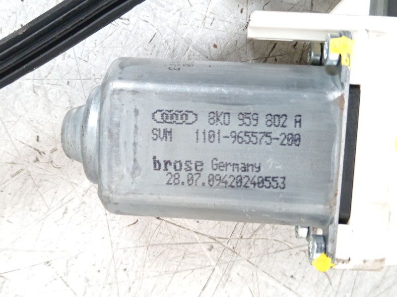 Recambio de elevalunas delantero derecho para audi a4 b8 (8k2) 2.0 tdi referencia OEM IAM 8K0837462 8K0959802A 