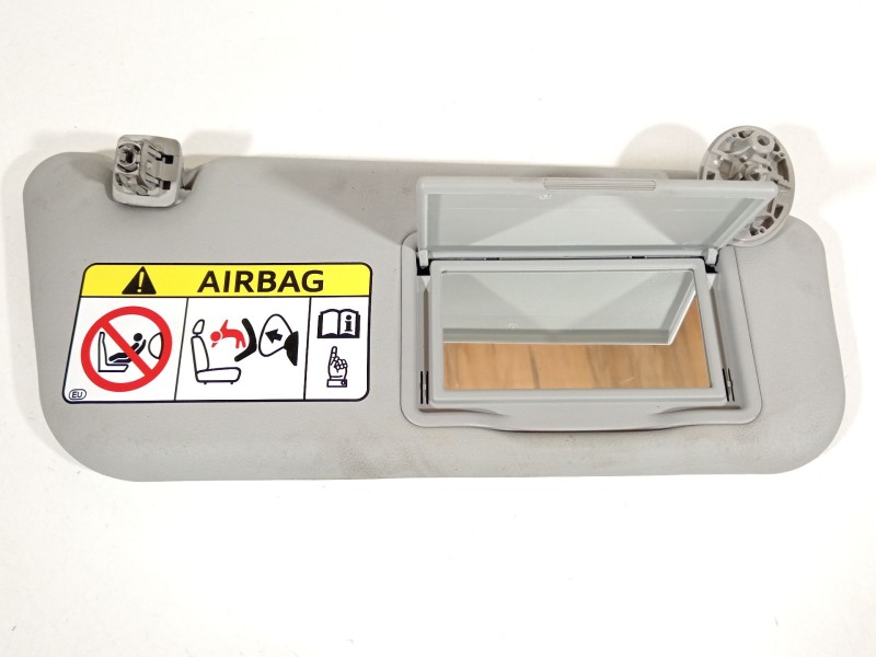 Recambio de parasol derecho para toyota yaris active referencia OEM IAM 743100DC90B0  