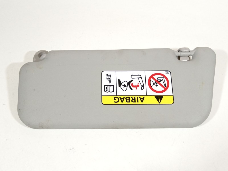 Recambio de parasol derecho para toyota yaris active referencia OEM IAM 743100DC90B0  