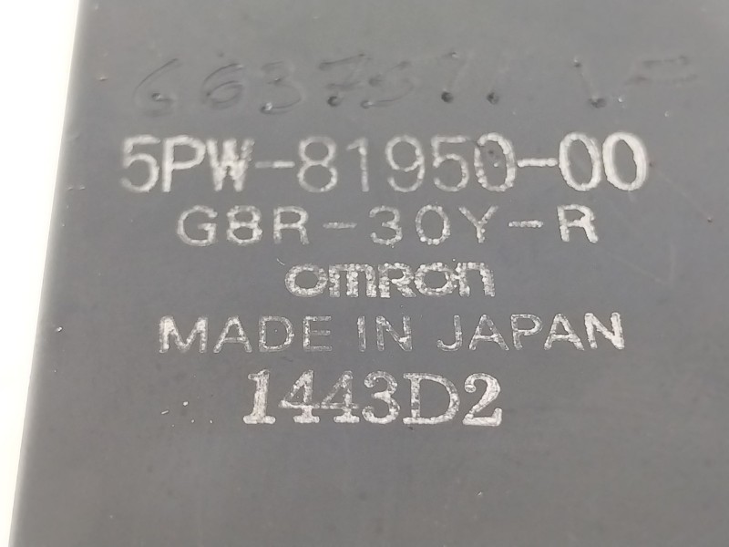 Recambio de rele para yamaha yzf-r yzf-r6 (rj05) referencia OEM IAM 5PW81950  