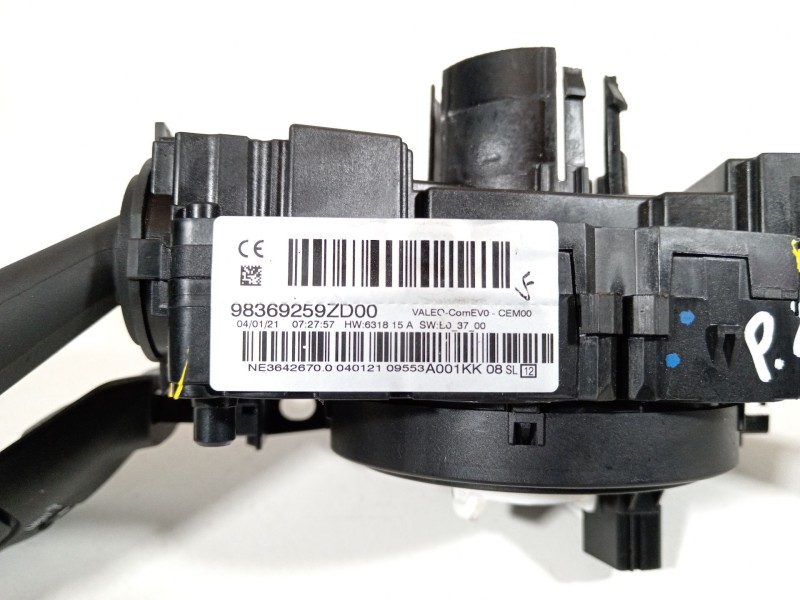 Recambio de mando luces para peugeot 208 2020 referencia OEM IAM 98369259ZD  
