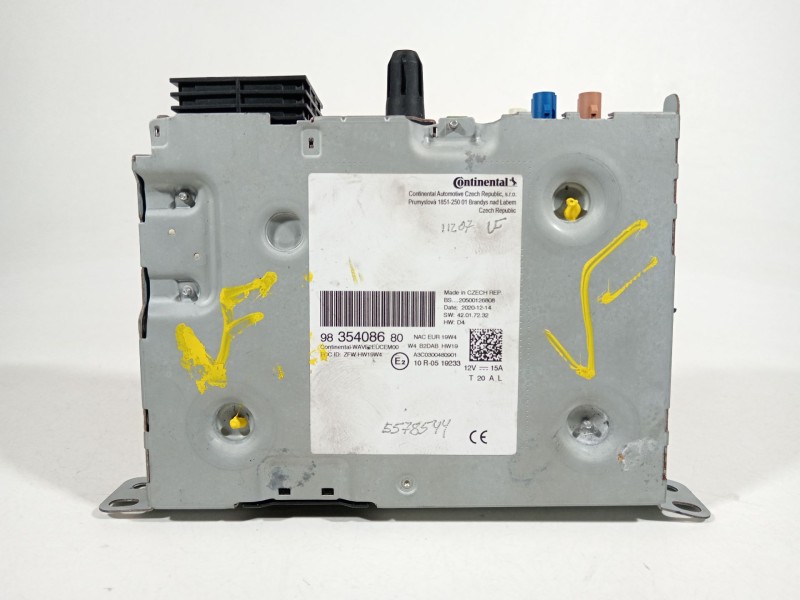 Recambio de sistema audio / radio cd para peugeot 208 2020 referencia OEM IAM 9835408680  