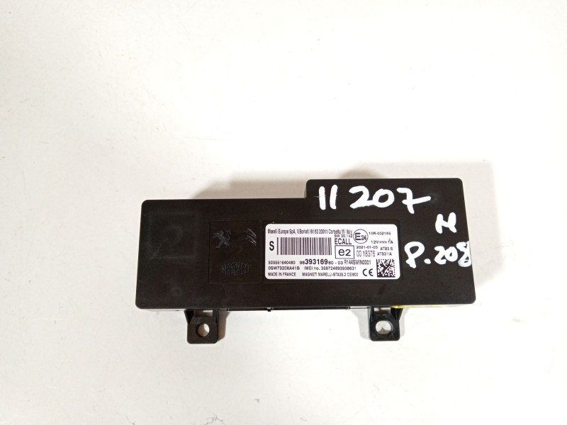 Recambio de modulo electronico para peugeot 208 2020 referencia OEM IAM 9839316980  