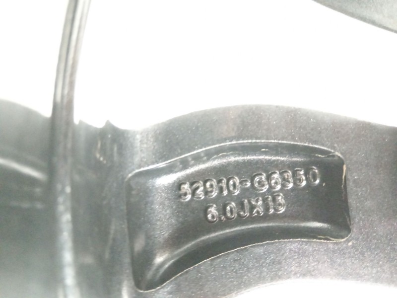 Recambio de llanta para kia picanto referencia OEM IAM 52910G6350  