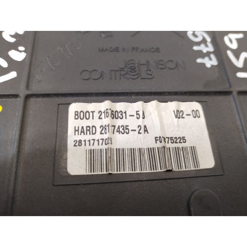 Recambio de caja reles / fusibles para peugeot 307 (3a/c) 1.6 16v referencia OEM IAM 9661940480 21676031 BSI2004H05
