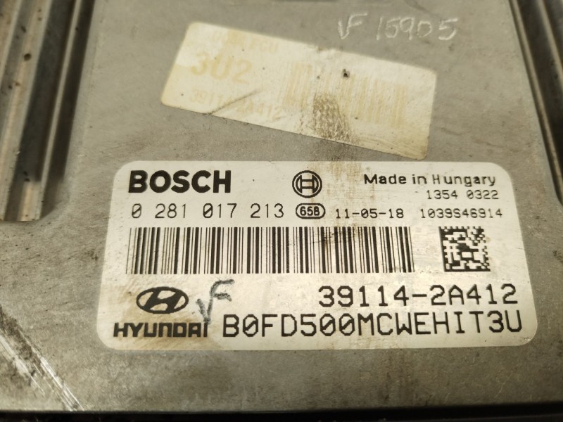 Recambio de centralita motor uce para hyundai i30 (gd) 1.6 crdi referencia OEM IAM 391142A412 0281017213 