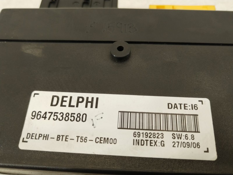 Recambio de modulo electronico para peugeot 307 (3a/c) 1.6 16v referencia OEM IAM 9647538580 69192823 