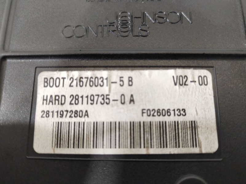 Recambio de caja reles / fusibles para citroën c4 grand picasso exclusive referencia OEM IAM 9663510180 BSI2004H01 