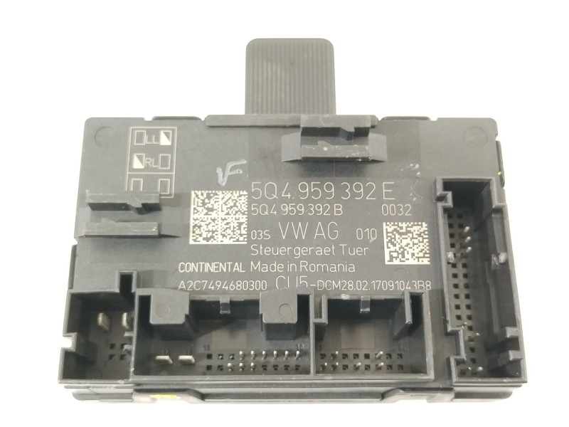 Recambio de modulo confort para seat leon (5f1) 1.6 tdi referencia OEM IAM 5Q4959392E  