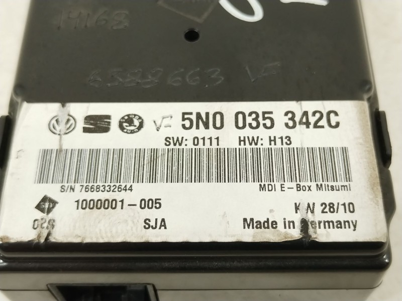 Recambio de modulo electronico para seat leon (1p1) 1.6 tdi referencia OEM IAM 5N0035342C  