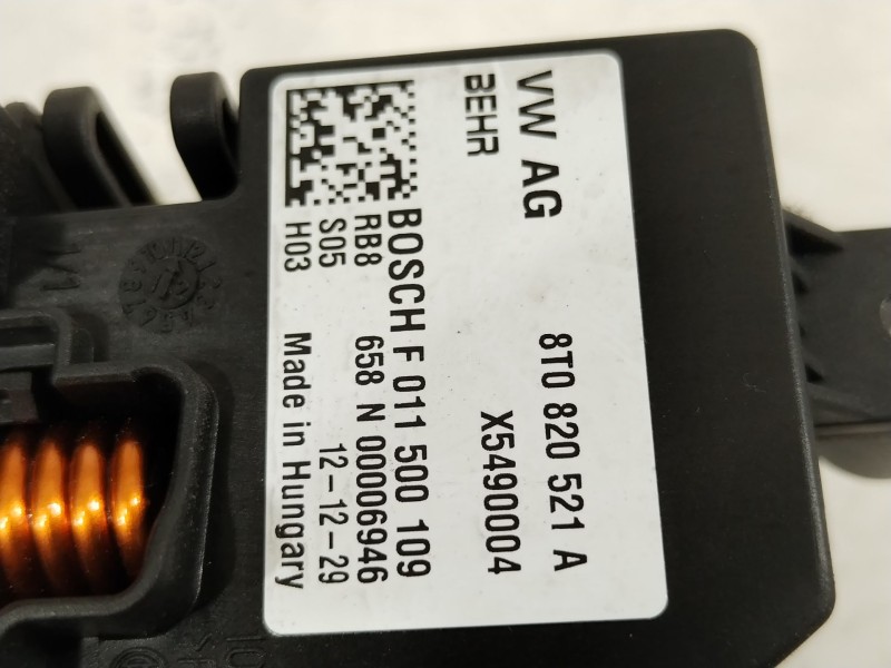 Recambio de ventilador calefaccion para audi a4 b8 (8k2) 2.0 tdi referencia OEM IAM 8T1820021 8K1820021A 