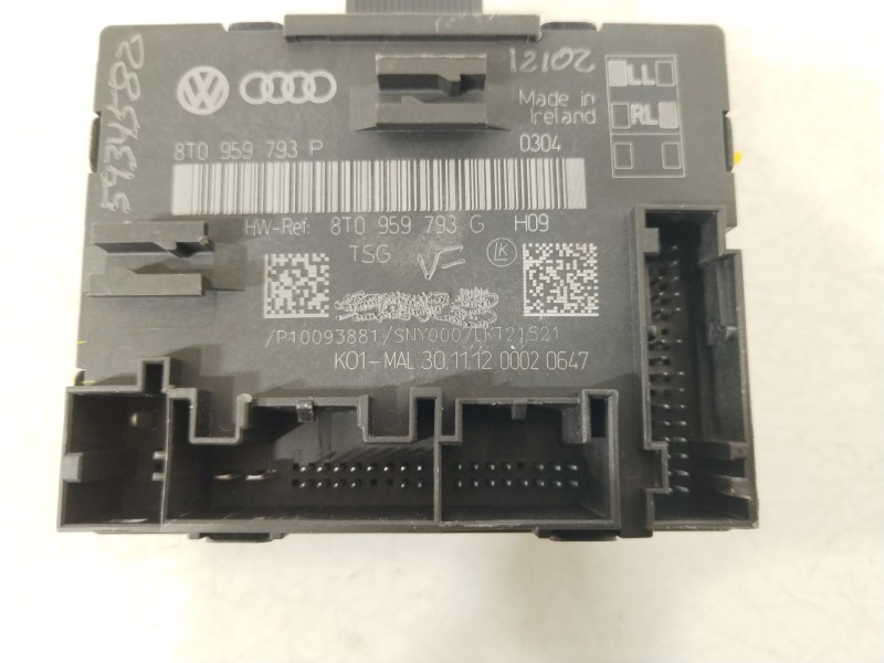 Recambio de modulo electronico para audi a4 b8 (8k2) 2.0 tdi referencia OEM IAM 8T0959793G 8t0959793p 