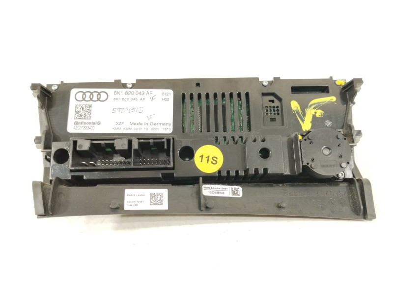 Recambio de mando climatizador para audi a4 b8 (8k2) 2.0 tdi referencia OEM IAM 8K1820043AF  