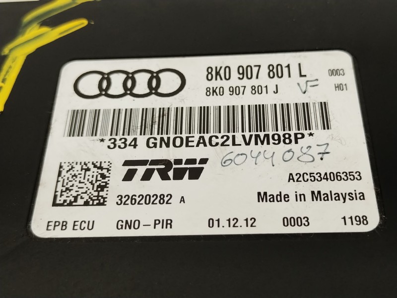 Recambio de modulo electronico para audi a4 b8 (8k2) 2.0 tdi referencia OEM IAM 8K0907801L 8K0907801J 