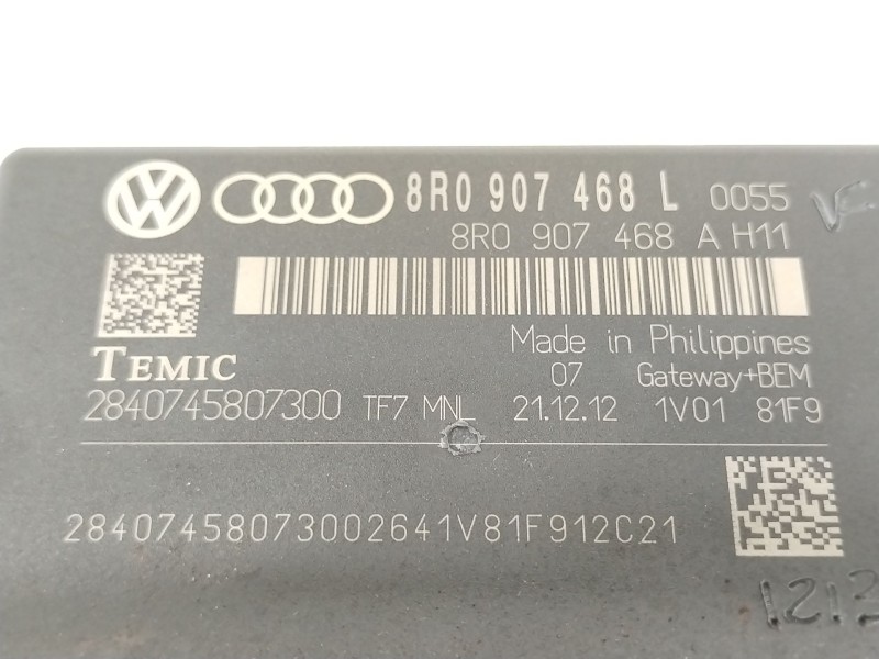 Recambio de modulo electronico para audi a4 b8 (8k2) 2.0 tdi referencia OEM IAM 8R0907468L  