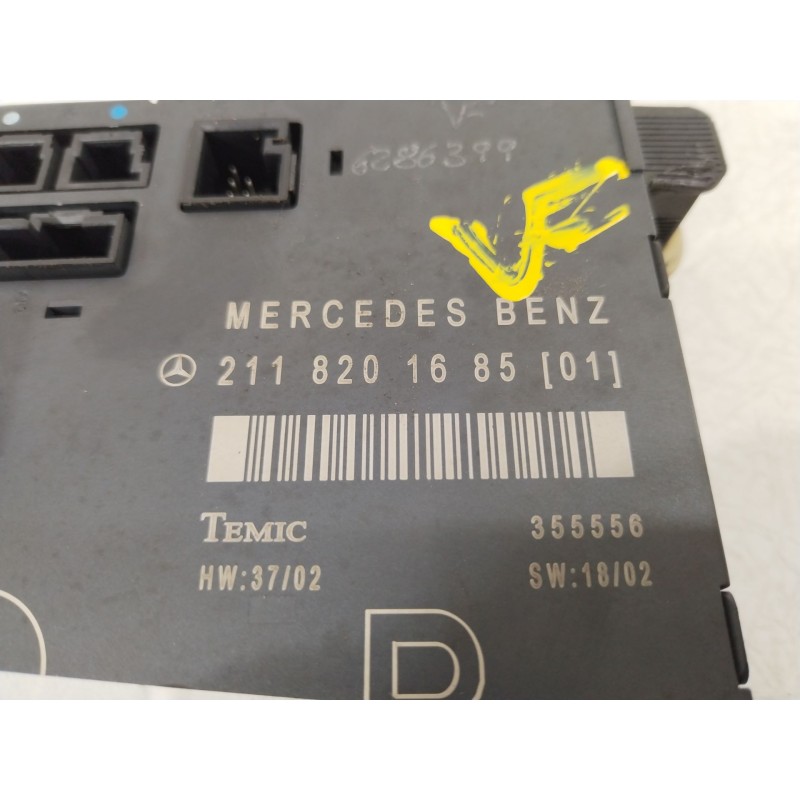 Recambio de modulo electronico para mercedes-benz clase e (w211) e 320 cdi (211.026) referencia OEM IAM 2118201685  