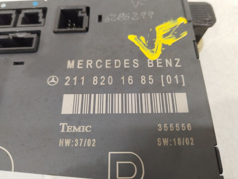 Recambio de modulo electronico para mercedes-benz clase e (w211) e 320 cdi (211.026) referencia OEM IAM 2118201685  