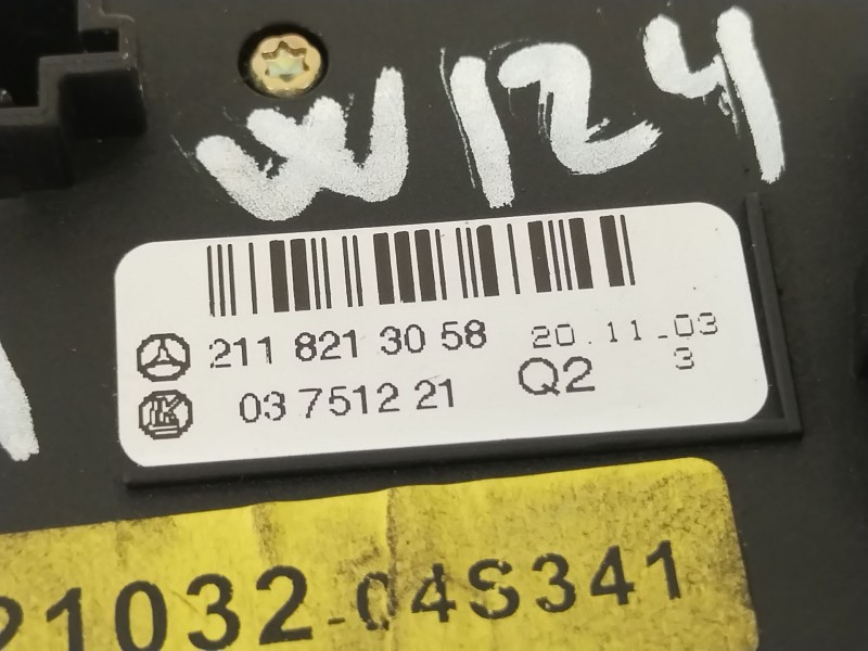 Recambio de interruptor para mercedes-benz clase e (w211) e 320 cdi (211.026) referencia OEM IAM 2118213058  