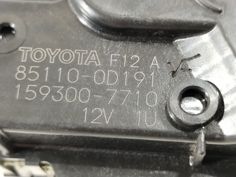 Recambio de motor limpia delantero para toyota yaris active referencia OEM IAM 851100D191  