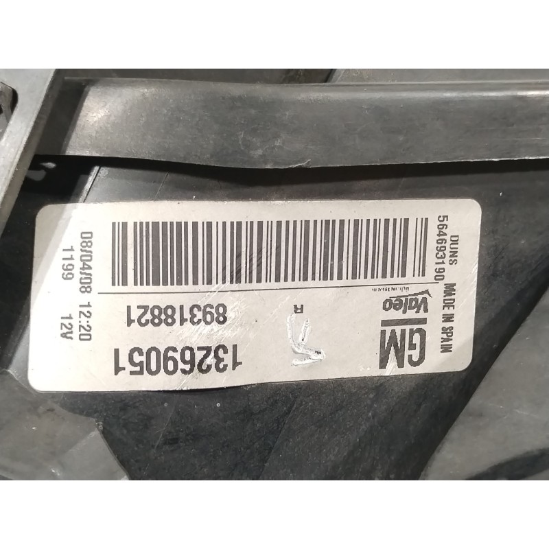 Recambio de piloto trasero derecho para opel corsa d catch me referencia OEM IAM 13269051 89318821 