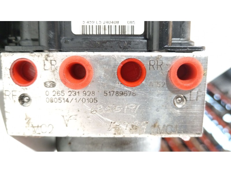 Recambio de abs para fiat bravo ii (198_) 1.4 t-jet (198axg1b) referencia OEM IAM 51789678  0265231928