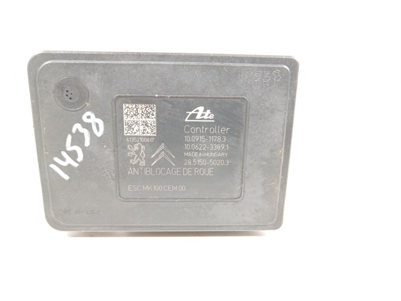 Recambio de abs para peugeot 208 i (ca_, cc_) 1.4 hdi referencia OEM IAM 9806891780  10022002574