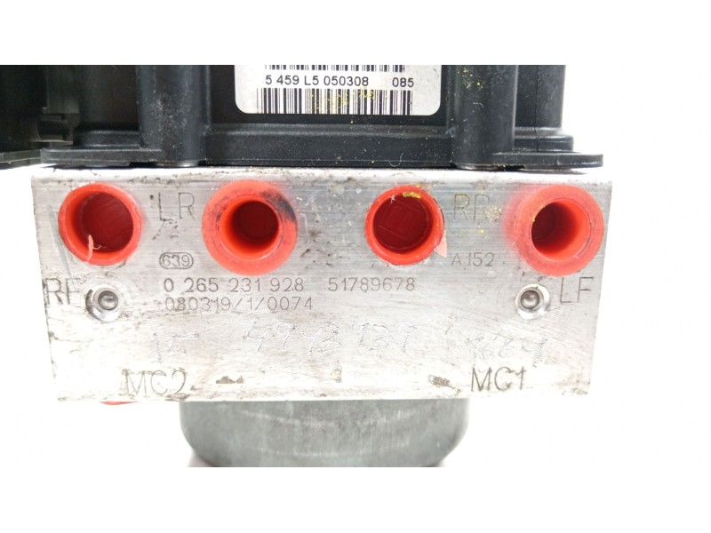Recambio de abs para fiat bravo (198) 1.6 16v multijet easy (77kw) referencia OEM IAM 51789678  