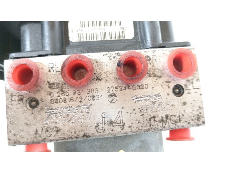Recambio de abs para subaru legacy iv (bl) 2.5 awd (bl9) referencia OEM IAM 27534AG030 0265231383 