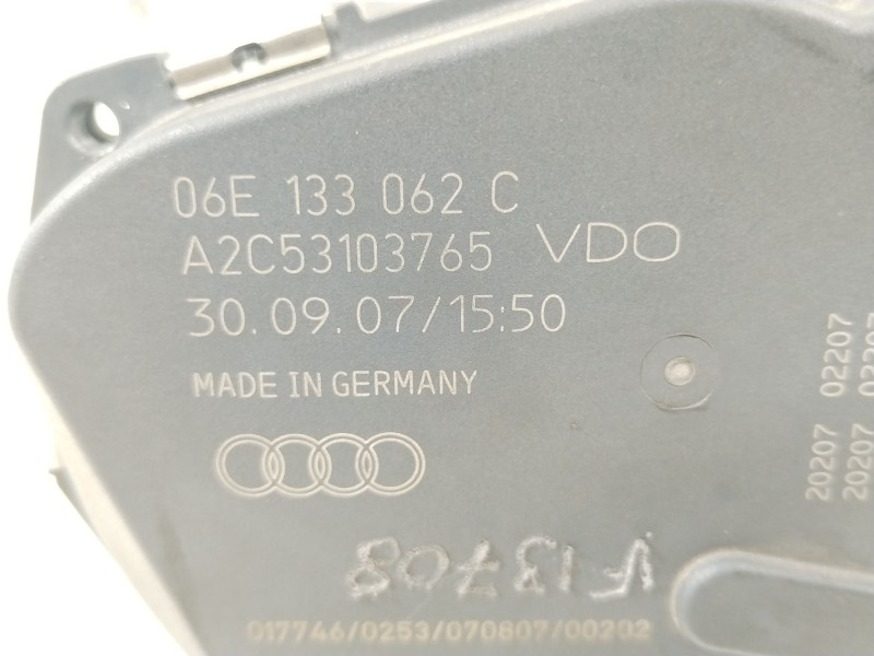 Recambio de caja mariposa para audi a4 b8 (8k2) 3.2 fsi quattro referencia OEM IAM 06E133062C A2C53103765 