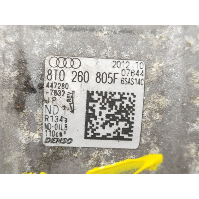 Recambio de compresor aire acondicionado para audi a4 b8 (8k2) 2.0 tdi referencia OEM IAM 8T0260805F 4472807032 
