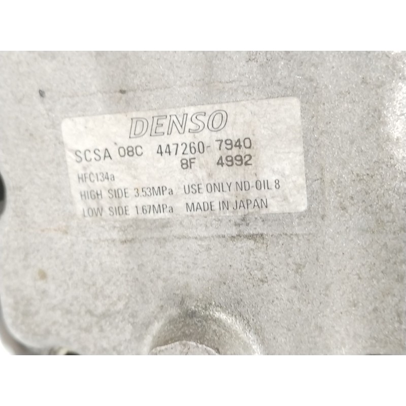 Recambio de compresor aire acondicionado para subaru legacy iv (bl) 2.5 awd (bl9) referencia OEM IAM 4472607940  