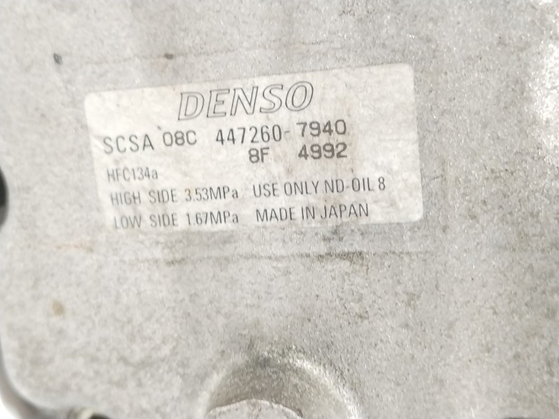 Recambio de compresor aire acondicionado para subaru legacy iv (bl) 2.5 awd (bl9) referencia OEM IAM 4472607940  