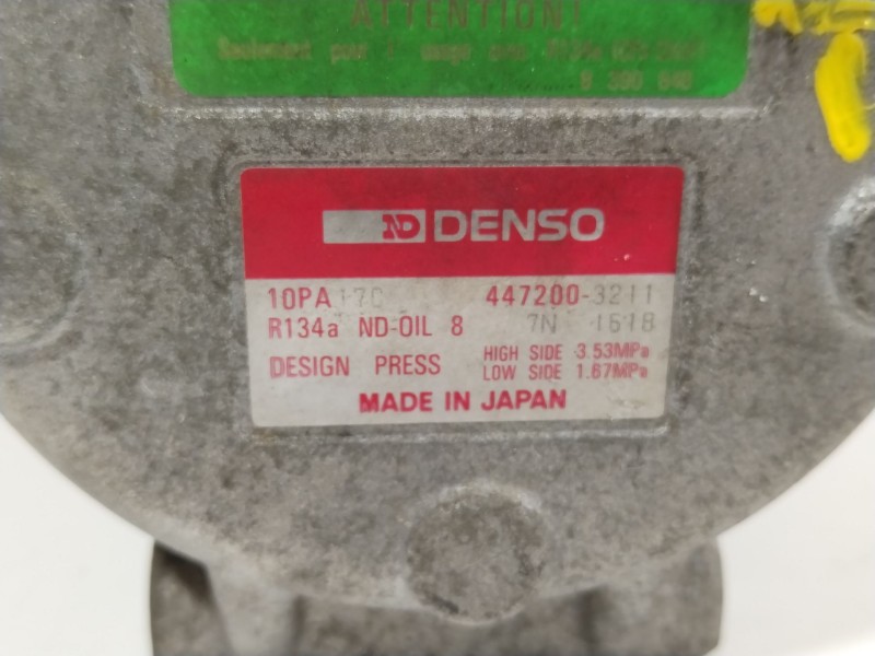 Recambio de compresor aire acondicionado para bmw 5 (e34) 525 tds referencia OEM IAM 4472003211  