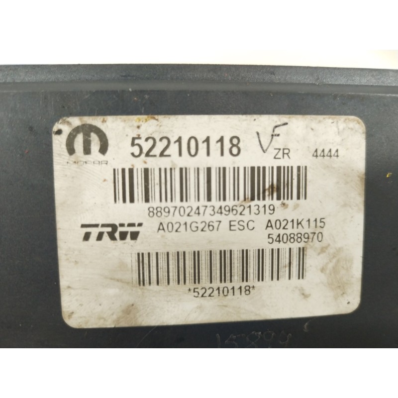 Recambio de abs para jeep renegade suv (bu, b1, bv) 1.0 t-gdi referencia OEM IAM 52210118 6000632111 