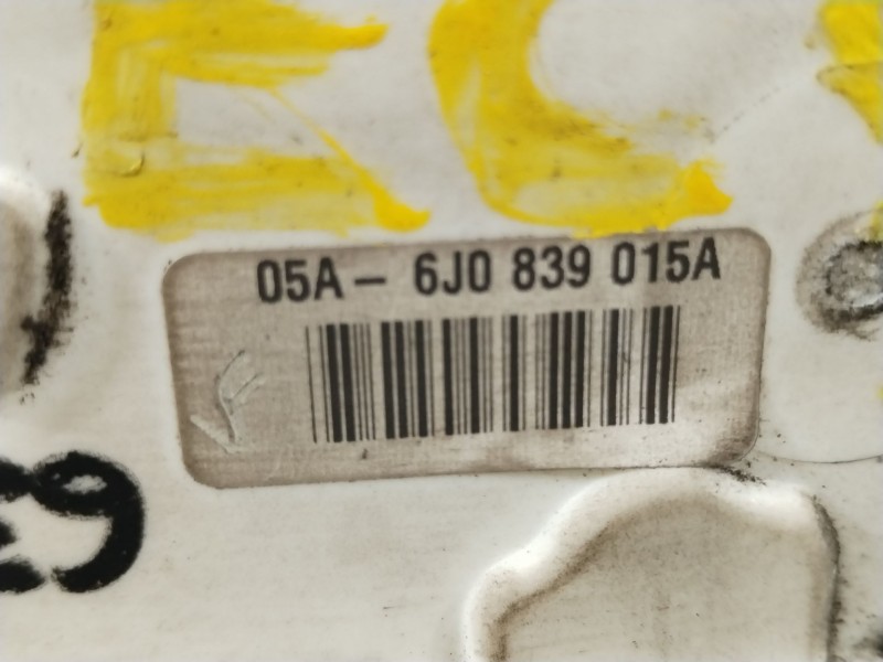 Recambio de cerradura puerta trasera izquierda para seat ibiza iv (6j5, 6p1) 1.9 tdi referencia OEM IAM 6J0839015A  