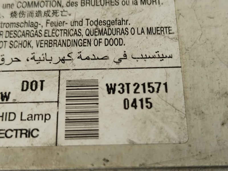 Recambio de centralita faros xenon para honda cr-z (szt) gt referencia OEM IAM W3T21571  