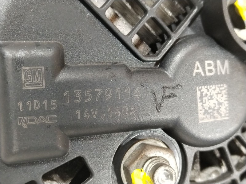 Recambio de alternador para chevrolet orlando (j309) 2.0 d referencia OEM IAM 13579114  