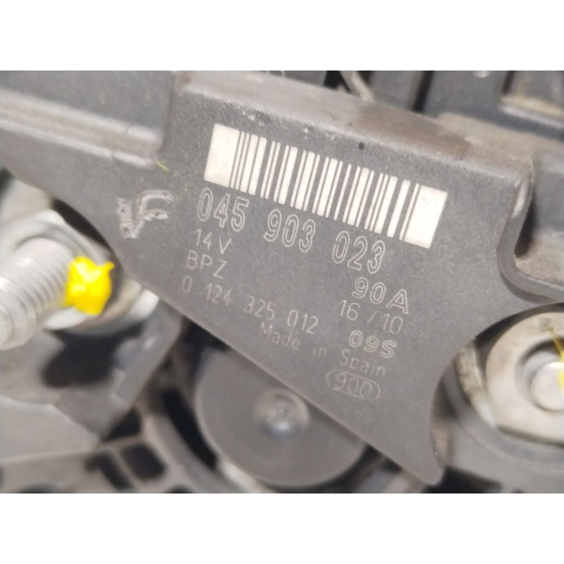 Recambio de alternador para seat ibiza iv sc (6j1, 6p5) 1.4 tdi referencia OEM IAM 045903023 0124325012 